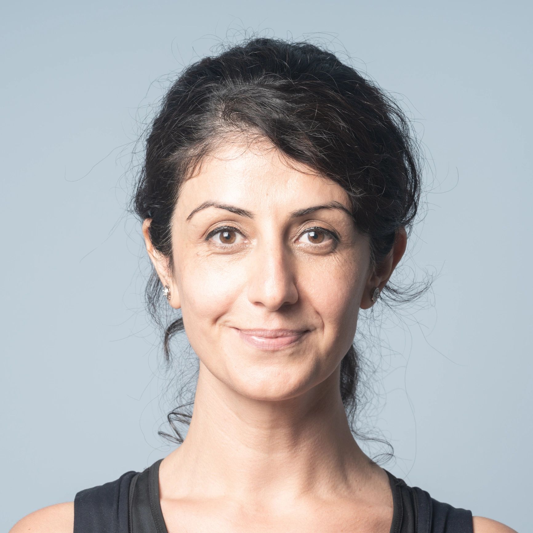 Smiling adult portrait